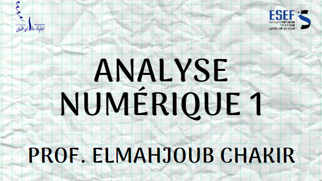 Analyse Numérique 1